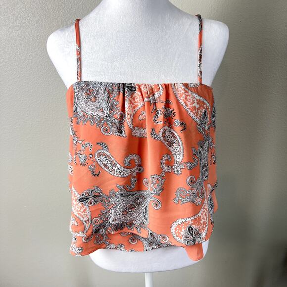 Buddy Love Geena Paisley‎ Tank Top Size Small - Picture 1 of 9